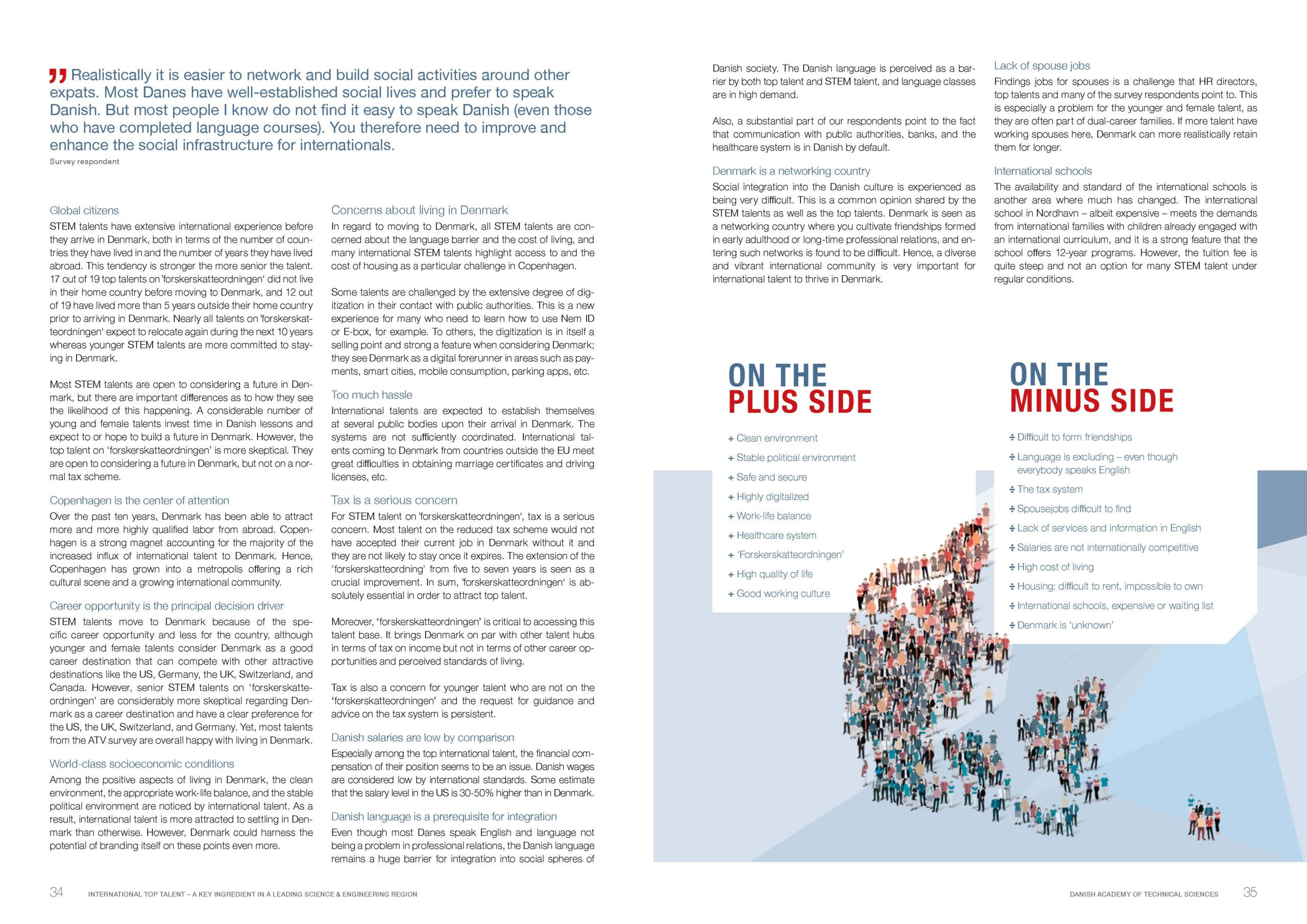 Rapport layout og Infografik design