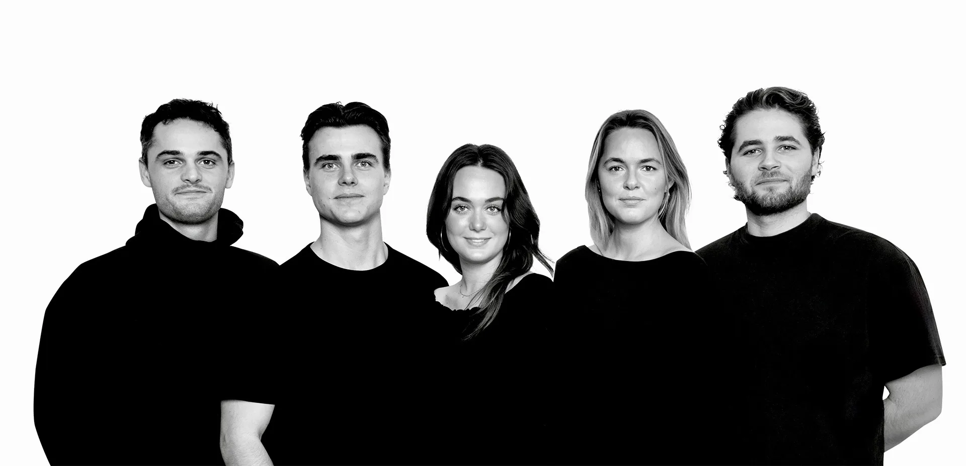 De 5 Stjerner: Walter Alex Thea Philipa og Rasmus.